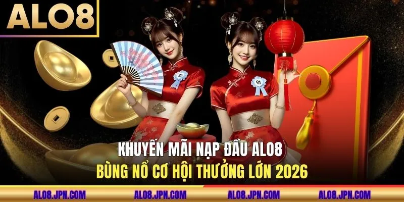 Khuyến Mãi Nạp Đầu ALO8 - Bùng Nổ Cơ Hội Thưởng Lớn 2026